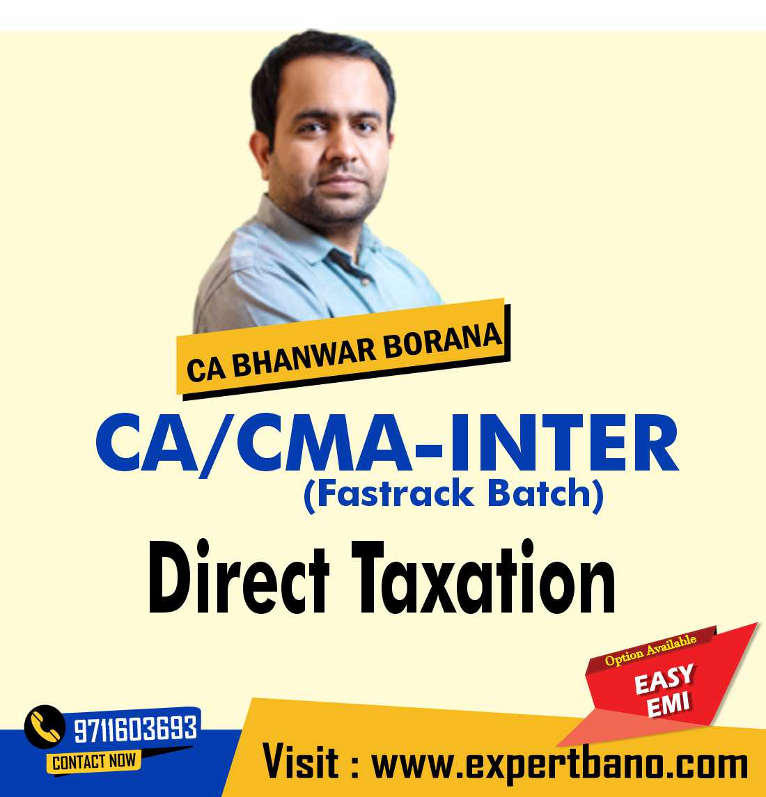 Ca Cma Inter Direct Taxation Fast Track Batch May Nov By Ca