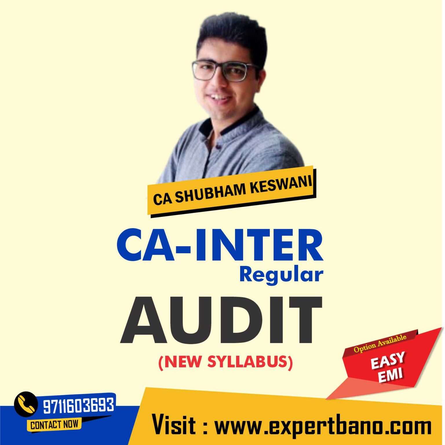 CA Inter Audit Regular Batch By CA Shubham Keswani New Syllabus