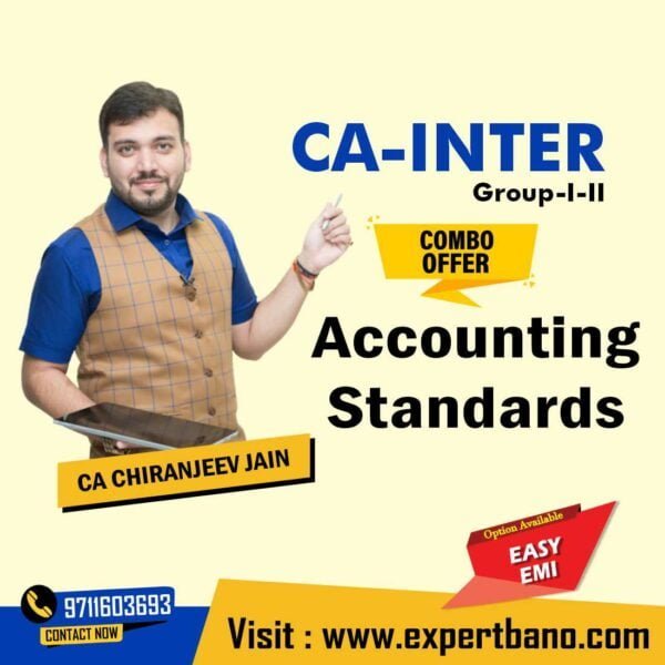 7 CA Inter Group I II Accounting Standards AS Course